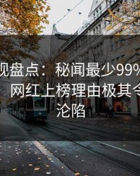 香蕉影视盘点：秘闻最少99%的人都误会了，网红上榜理由极其令人瞬间沦陷
